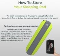 Gear Doctors Camping Pads Self Inflating Ultralight Apollo air 4.3-5.2 R Insulated Camping mats 1.5-3.3 in Must Haves Inflatable Foam air Sleep mat self Inflating air Mattress for Camping cot