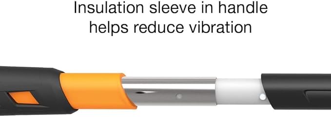 Fiskars Pro IsoCore Maul - 2.5-Pound Wood Splitter for Small Size Logs and Kindling with Shock-Absorbing Handle - Black/Orange