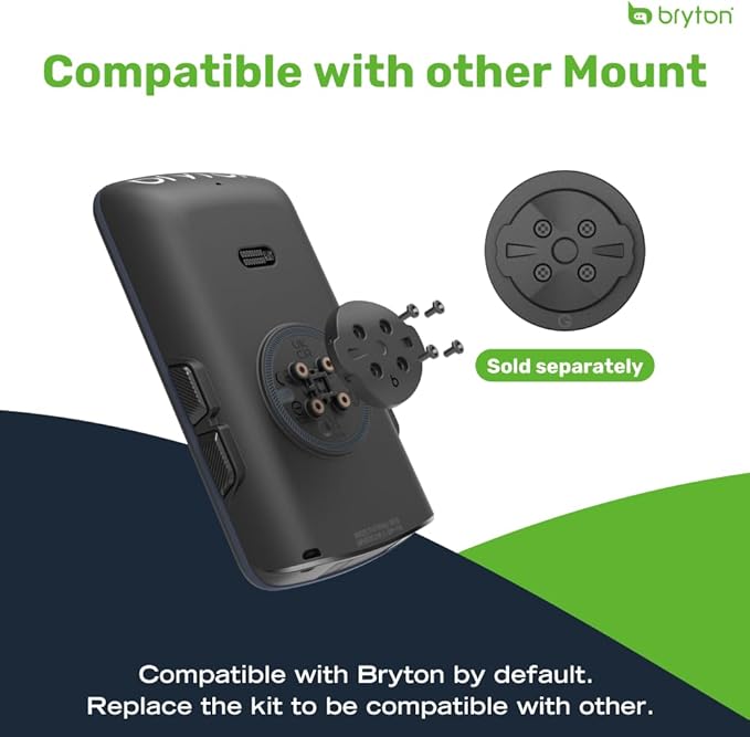 Bryton Rider S810 3.5 Inch Color Touchscreen GPS Bike/Cycling Computer, 50H Battery Life, Offline Maps & Navigation, Advanced Climb Challenge 2.0, Live Tracking (Rider S810E (Device Only))