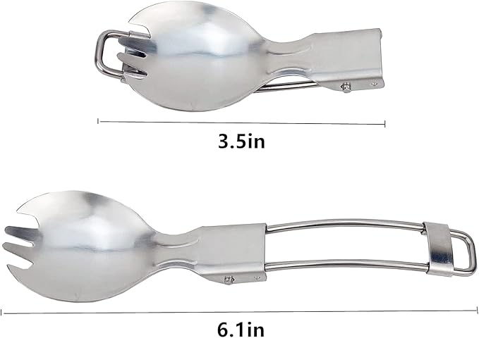 CARTINTS 900ml Collapsible Bowl With Plastic Lid for Camping, Silicone Lunch Container Set Includes Foldable Spoon, Space-Saving Travel Food Container, Microwave Freezer Safe, Blue