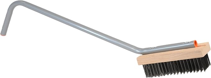 Prince Castle Grill Cleaner Brush, Medium Char-Brush, Heavy-Duty Commercial Grade Grill Cleaning Brush and Char Cleaner