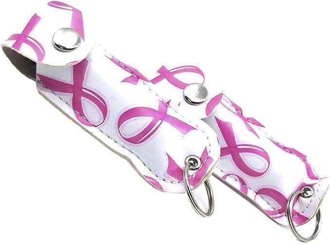 POLICE MAGNUM Mini Pepper Spray Self Defense- Max Heat Strength OC Spray- 2 Pack 1/2 Ounce Holster Keychains