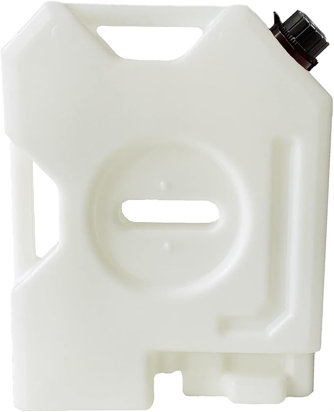 2-Gallon Portable Water Tank, White Water Can for Vehicles (1 pcs)