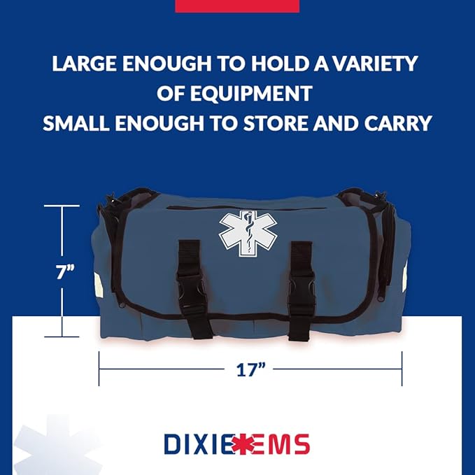 Dixigear First Responder On Call Trauma Bag W/Reflectors - Navy