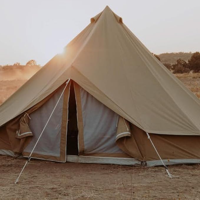 Azarxis Reflective Tent Guide Rope Lightweight Guy Line Cord with Aluminum Adjuster Guyline Tent Cord Tensioner for Camping Hiking Backpacking - Essential Survival Gear 13 Feet