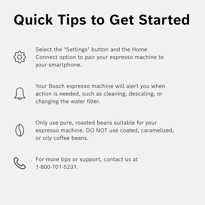 Bosch 800 Series Fully Automatic Espresso and Coffee Machine – 36 Drinks with Coffee World, Cold Brew, Double Cup, Milk Hose, Glass Milk Container, in Metallic Silver TPU60501