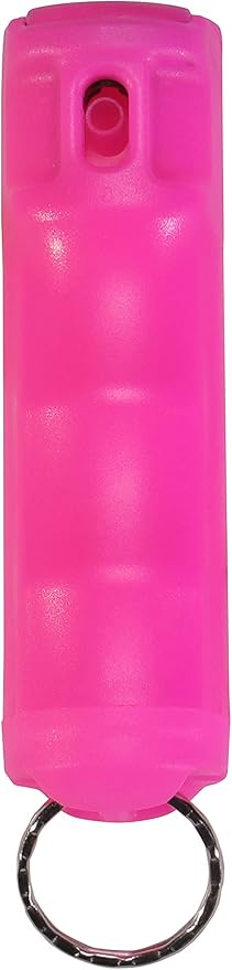 Zarc Vexor Police Strength Pepper Spray, Flip-Top Finger Grip, 20+ Shots, 10-12 Ft. Range - 4 Pack