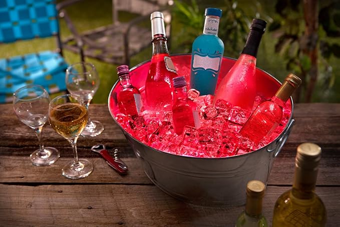 Brightz CoolerBrightz LED Cooler Light Rope - Red - Waterproof Ice Chest Rope Light for Cooler - Colorful Bright Micro-LED Lights - Compatible with Yeti, ORCA, Igloo, Coleman and Ozark Ice Chests