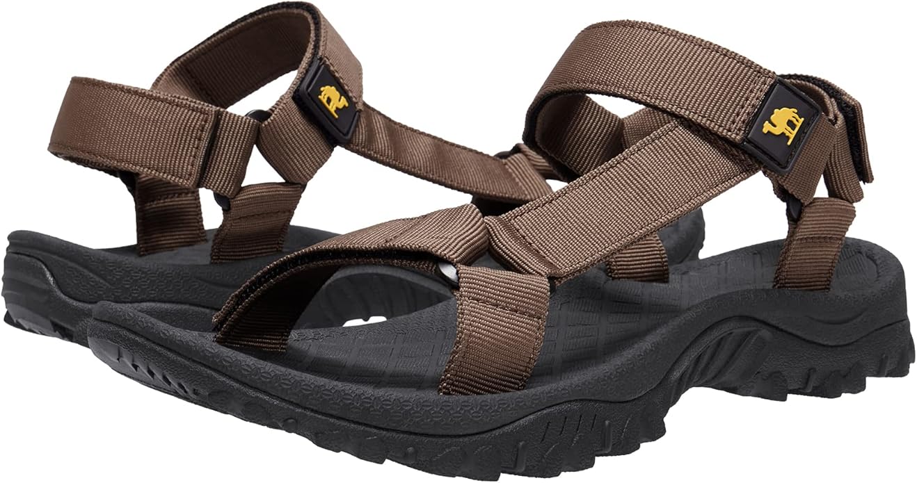 CAMEL CROWN Hiking Sport Sandals for Men Anti-skidding Water Sandals Comfortable Athletic Sandals for Outdoor Wading Beach