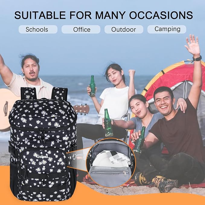 Cooler Backpack Insulated Leak Proof,Small Soft Coolers Bag for Men and Women Camping,Travel,Beach,Hiking,Picnic