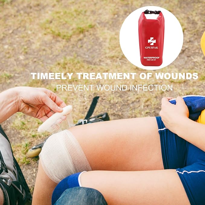 Boat Emergency Kit 2-in-1 Waterproof First Aid Kit