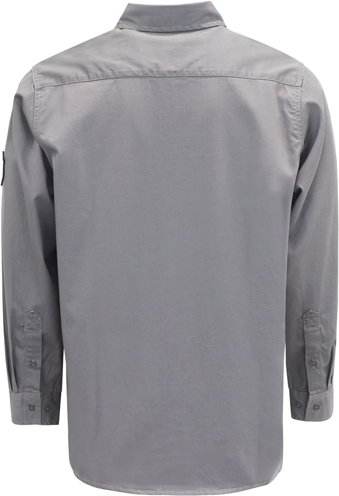BOCOMAL FR Shirts 6.25oz Lightweight Welding Shirts Flame Resistant Men's Fire Retardant Shirt