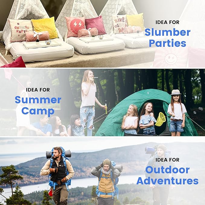 0 Degree Sleeping Bag for Cold Weather,100% Cotton Flannel XXL for Adults Big and Tall Cold Weather Winter Zero Degree Camping,Free Compression Sack