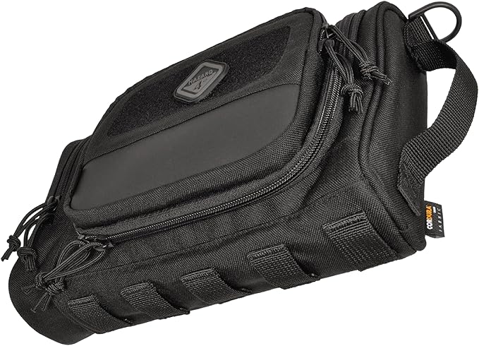 HAZARD 4 Reveille: Rugged Grooming Kit/Heavy-Duty Toiletry Bag - Black, 11.8 x 8.3 x 4.7 inches