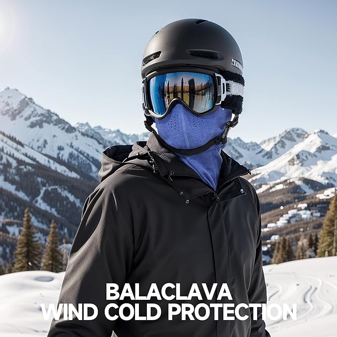 Balaclava Ski Mask Warm Full Face Cover Winter Full Face Mask for Skiing Snowboarding Outdoor Sports