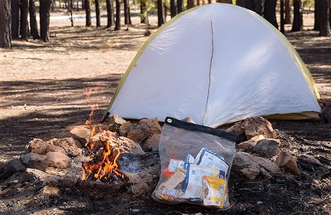 Rodent Proof Bear Bags - Ultralight Stainless Steel Mesh Bag for Camping Food Storage - Sturdy and Rust-Resistant Sack with Lock and Grommet For Easy Hanging