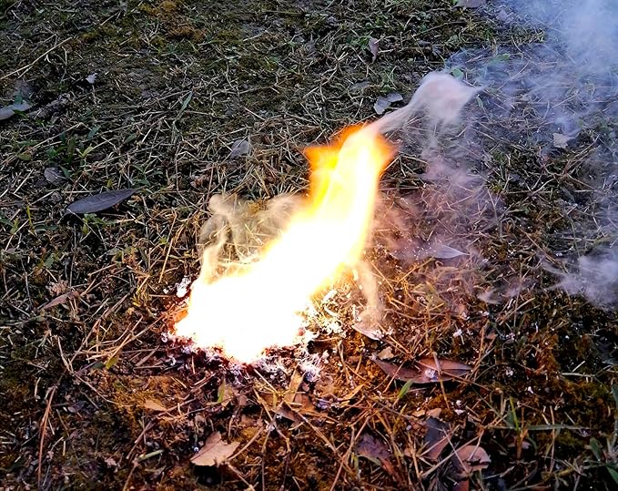 eGreen Fire Starter Kit ā 10 to 30 Magnesium Bags with 3.15" Ferro Rod + Optional 60-Minute Wax Rope ā Emergency Survival Ignition Set for Camping & Bushcraft