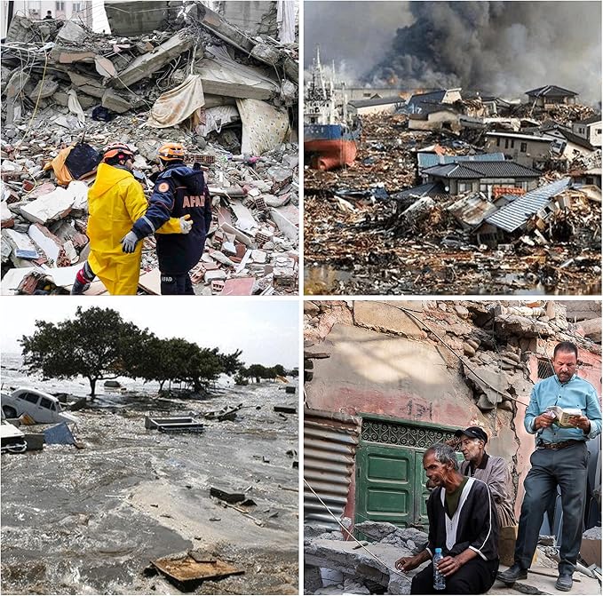 Collapsible 8L Water Storage Bag, BPA-Free Portable Folding Water Jug with Adjustable Faucet, Leakproof Emergency Water Bag for Camping, Hiking, Riding, Outdoor Sport (BEIGE, 2)