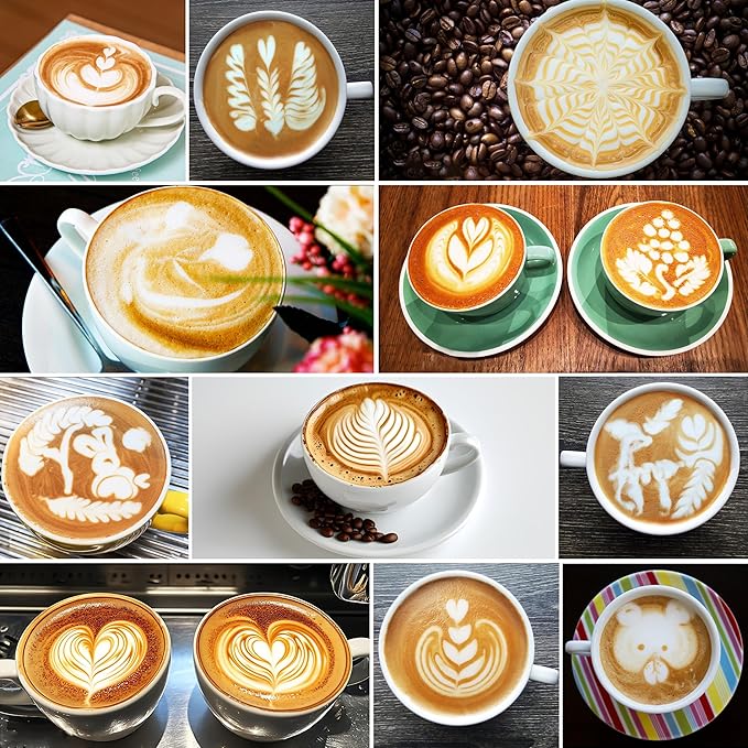 Apexstone 12 oz Espresso Steaming Pitcher, Coffee Milk Frothing Cup, Coffee Steaming Pitcher 12 oz/350 ml