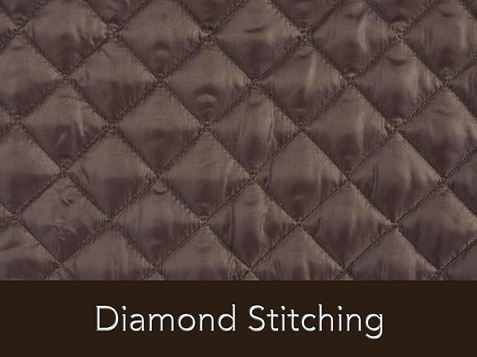 Covermates Keepsakes - Quilted Divider Set - Set of 4 - Scratch & Breakage Protection - Stain Resistant - Machine Washable - China Storage, Bronze