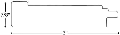 Frame My Mirror Black Framed Mirror, 26" x 38" Mirror for Bathroom, Wood Frame, True Reflections Glass, Black Finish, Porter Design, Hangs Horizontally or Vertically, Made in USA