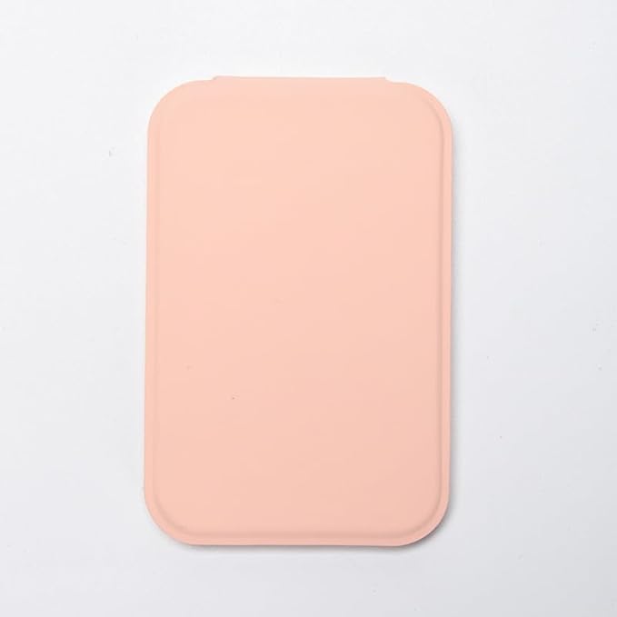 Hand Mirror,Ultrathin Ultralight, Portable, Folding, Handheld, Compact Travel Mirror for Camping,Home,Office,Small Mirror for Pocket and Purse,Good for Gift (Pink)