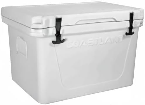 Coastland Delta Series Rotomolded Coolers, Premium Everyday Use Insulated Cooler, Ideal Portable Ice Chest Available in Multiple Capacities & Colors