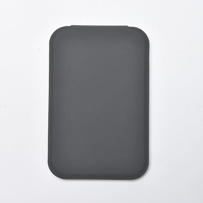 Hand Mirror,Ultrathin Ultralight, Portable, Folding, Handheld, Compact Travel Mirror for Camping,Home,Office,Small Mirror for Pocket and Purse,Good for Gift (Grey)