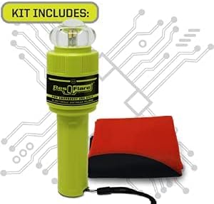 ACR ResQFlare E-Flare Safety Kit - Marine Electronic Boat Flare Meets USCG Daytime and Nighttime Coast Guard Boating Requirements, Emergency Flare for Boating, Marine Safety, Boat Survival
