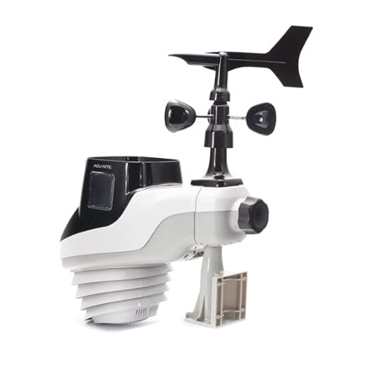 AcuRite Atlas Weather Station with Gray High-Definition Display for Temperature, Humidity, Wind Speed, and Wind Direction with Hyperlocal Forecast, Programmable Alerts, and Built-In Barometer (01125M)