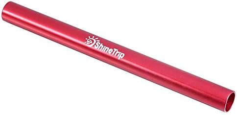 Tent Pole Repair Splint Tube Kit, 4Pcs Diameter 1.3cm Aluminium Alloy Spare Repair Tube