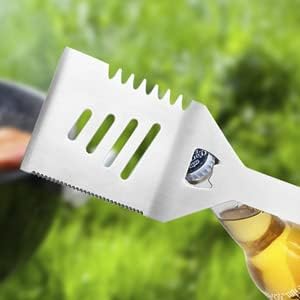 BBQ Grill Accessories Set, 38Pcs Stainless Steel Grill Tools Grilling Accessories with Aluminum Case, Thermometer, Grill Mats for Camping/Backyard Barbecue, Grill Set for Men Women