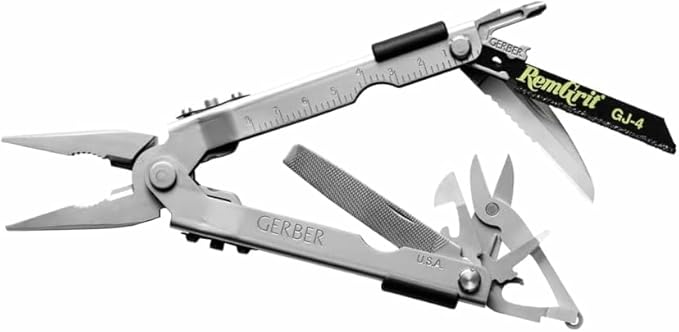 Gerber Gear MP600 Pro Scout Multi-Plier - Multitool with 15 Tools, Including Needlenose Pliers - Premium Multipurpose Tool - Made in USA