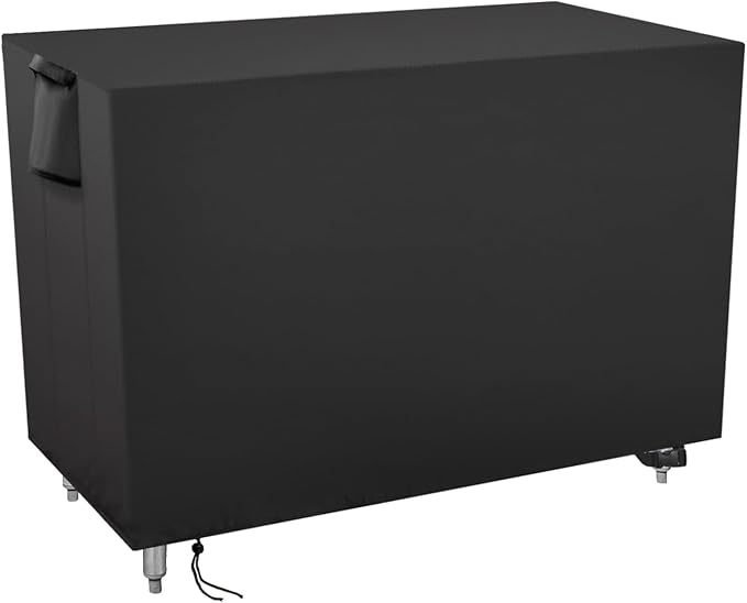 Outdoor Grill Table Cover for BBQ Mall Pizza Oven Cart Table,Waterproof Patio Pizza Oven Cart Cover - 51 X 25 X 31 Inch