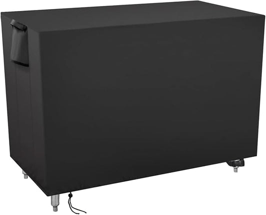 Outdoor Grill Table Cover for BBQ Mall Pizza Oven Cart Table,Waterproof Patio Pizza Oven Cart Cover - 51 X 25 X 31 Inch