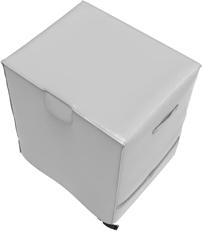 ATYARD 30-inch Outdoor Cover for Keter Unity (Small) Portable Table - UV Resistant, Breathable, All Weather (30" L x 24" W x 32" H)Gray