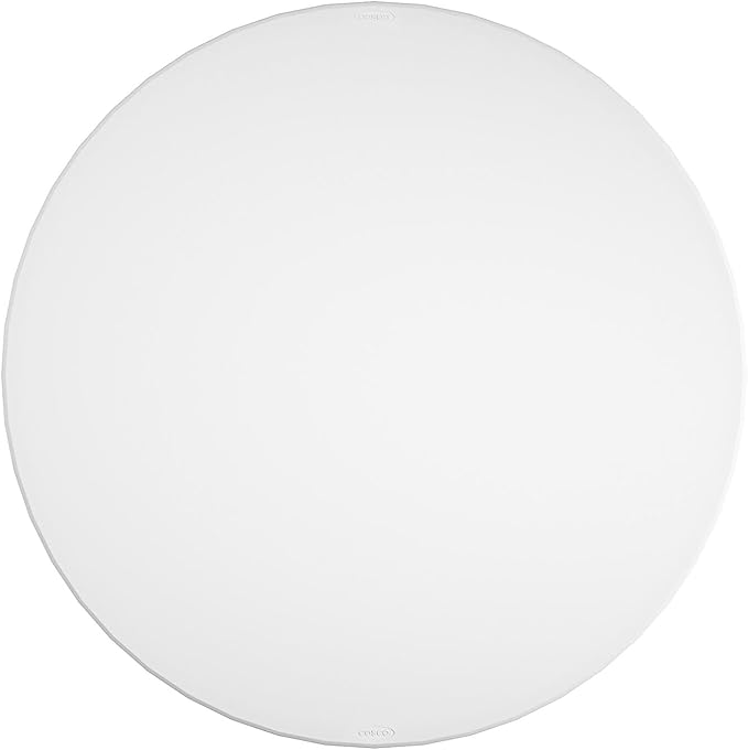 COSCO Commercial 5' (60") Round Blow Mold Table, White