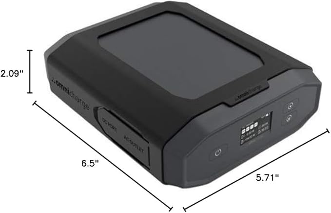 Omni Ultimate+ 38,400mah/142wh AC/DC/USB-C Professional Portable Power Bank, FAA Approved Max Capacity Portable Charger for Laptops, Universal Charger for All Devices, Travel-Friendly Power Solution