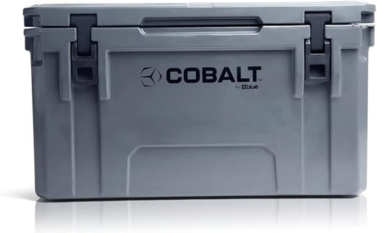 Cobalt 55 Quart Roto Molded Super Ice Cooler | Large Ice Chest - Long Term Ice Retention |