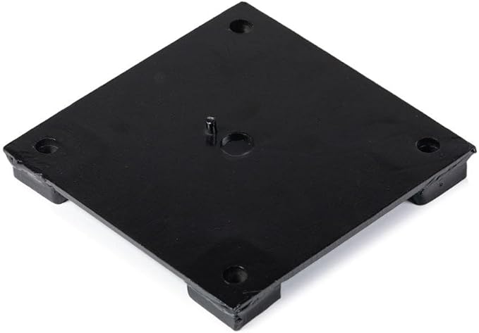 Ash & Ember Park-Style Grill, 384 Sq. In Jumbo Charcoal Grill with Base Anchor, 22.5"x16.5" Grill Grate, Single Post Outdoor Cooking Backyard BBQ, Camp Grilling Barbecues