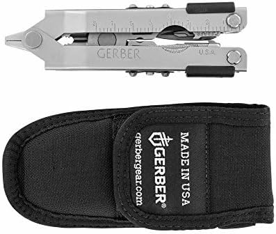 Gerber Gear MP600 Pro Scout Multi-Plier - Multitool with 15 Tools, Including Needlenose Pliers - Premium Multipurpose Tool - Made in USA