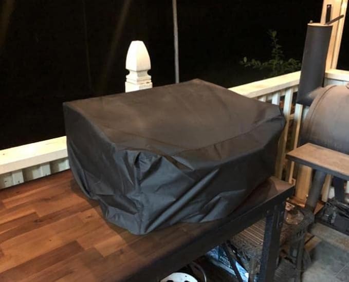 Heavy Duty 24 Inch Grill Cover Compatible with Cuisinart CGG-306, Royal Gourmet 24’’ Tabletop Griddle PD1301R/ PD1301S, Ninja OG751, Compatible with Pit Boss 75275 & PB336GS