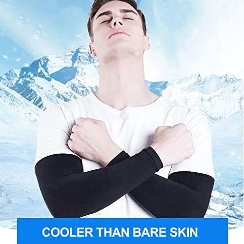 4 Pair UV Sun Protection Arm Sleeves for Men & Women,Cooling UPF 50 Arm Cover for Baseball,Cycling,Basketball
