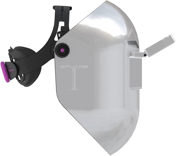 Flip Up Chopped Fiberglass Sugar Scoop Welding Helmet, Medium Cut top and Bottom Sugar Scoop Pipeline Welding Hood