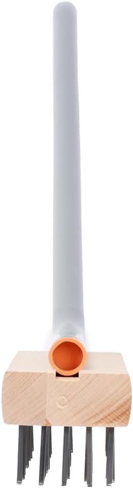 Prince Castle Grill Cleaner Brush, Coarse Char-Brush, Heavy-Duty Commercial Grade Grill Cleaning Brush and Char Cleaner