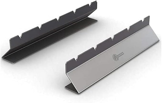 Cave Tools Kebab Rack - Stainless Steel, Build Compatible with Wood, Round, Metal, Flat or Bamboo Skewers - BBQ Grilling Accessories