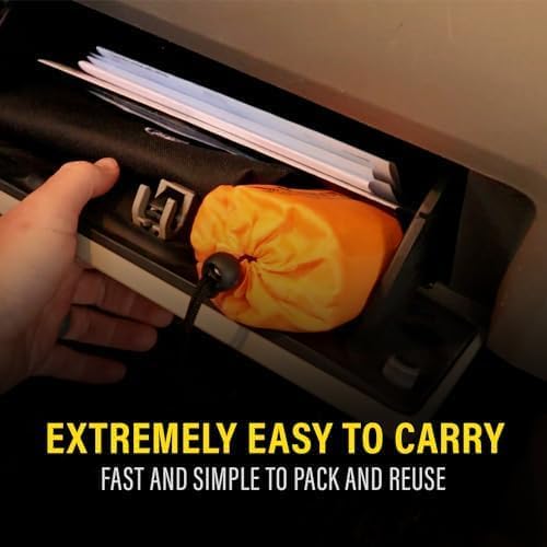 Emergency Sleeping Bag Survival – Thermal Blanket & Bivy Sack | Emergency Bivy & Survival Blanket | Outdoor Sleeping Bag & Hiking Sleeping Bag | Sleeping Bags for Adults