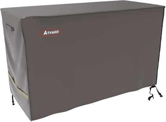 ATYARD 55-inch Outdoor Cover for Keter Unity XL Portable Table - UV Resistant, Breathable, All Weather (55" L x 24" W x 32" H) Brown