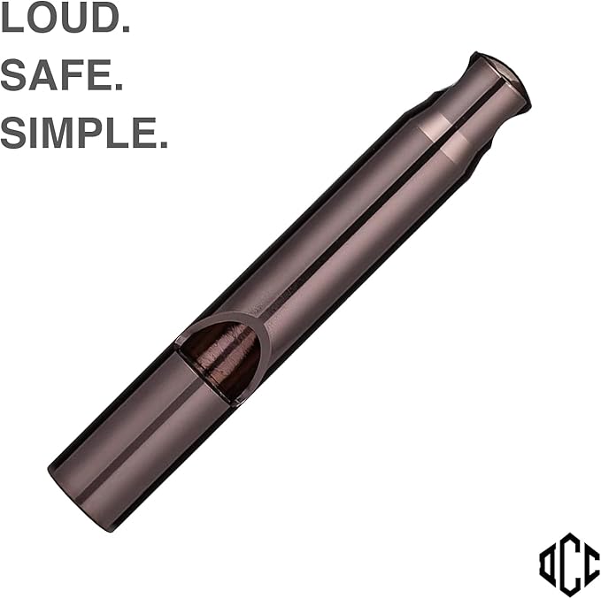 DAILYCARRYCO. TiWhistle - Titanium Emergency Whistle (Light Purple)