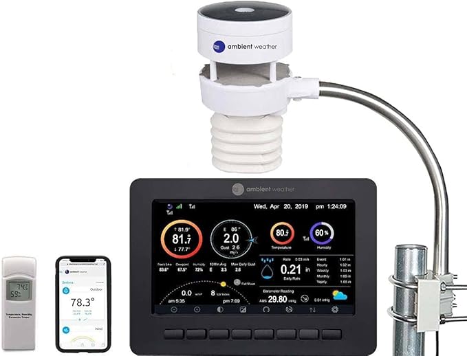 Ambient Weather WS-5050 Ultrasonic Smart Weather Station